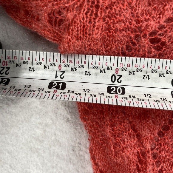 Anthropologie Red Diamond Knit Sweater - Picture 14 of 15